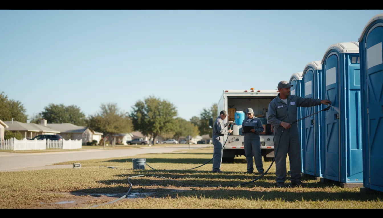 Long-Term Portable Toilet Rental in Brevard, NC near me